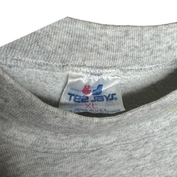 Vintage 90s Honolulu Embroidered Crewneck Made In USA XL - Picture 3 of 3